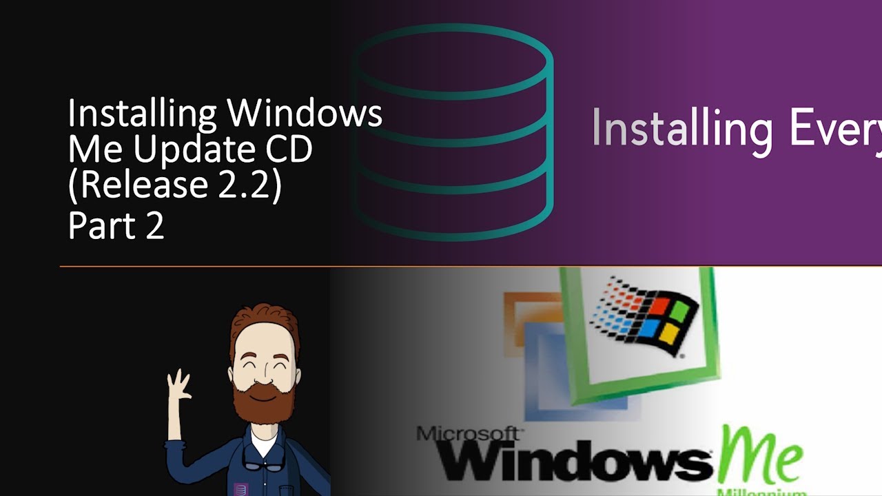 Installing Windows ME - Part 2 - Windows ME Update CD