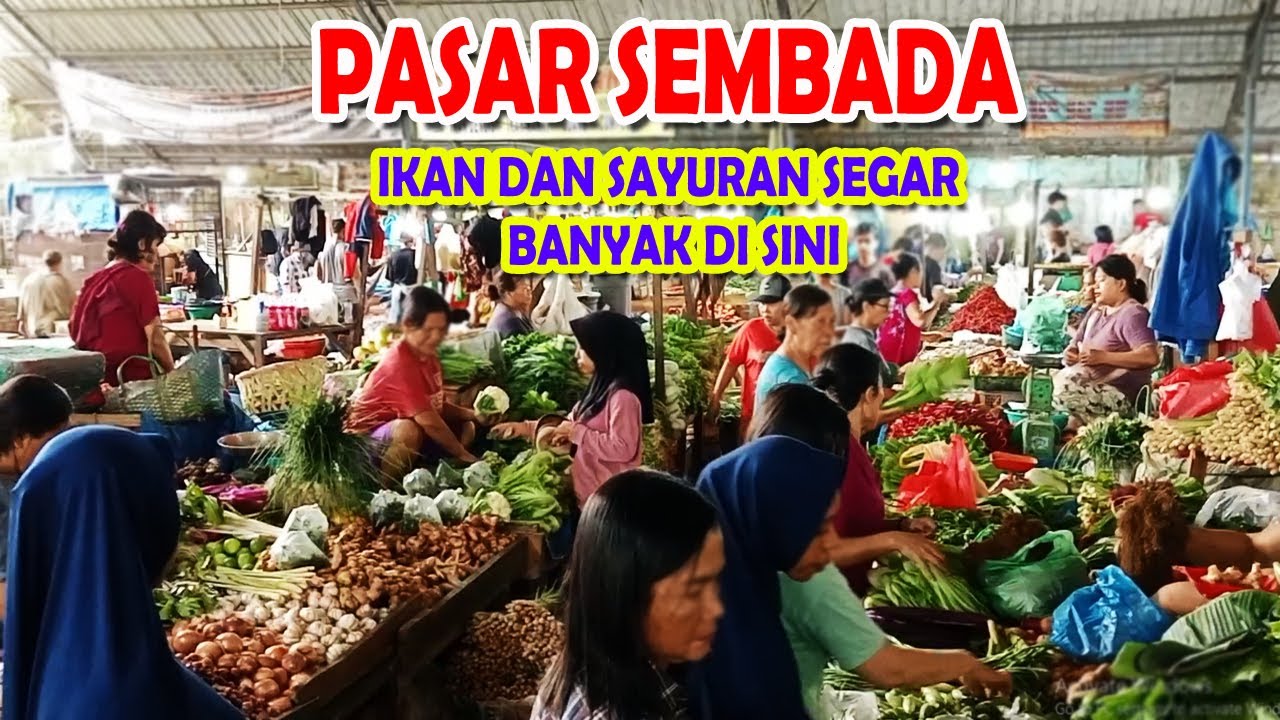 Menelusuri Keunikan Pasar Tradisional Sembada di Medan.