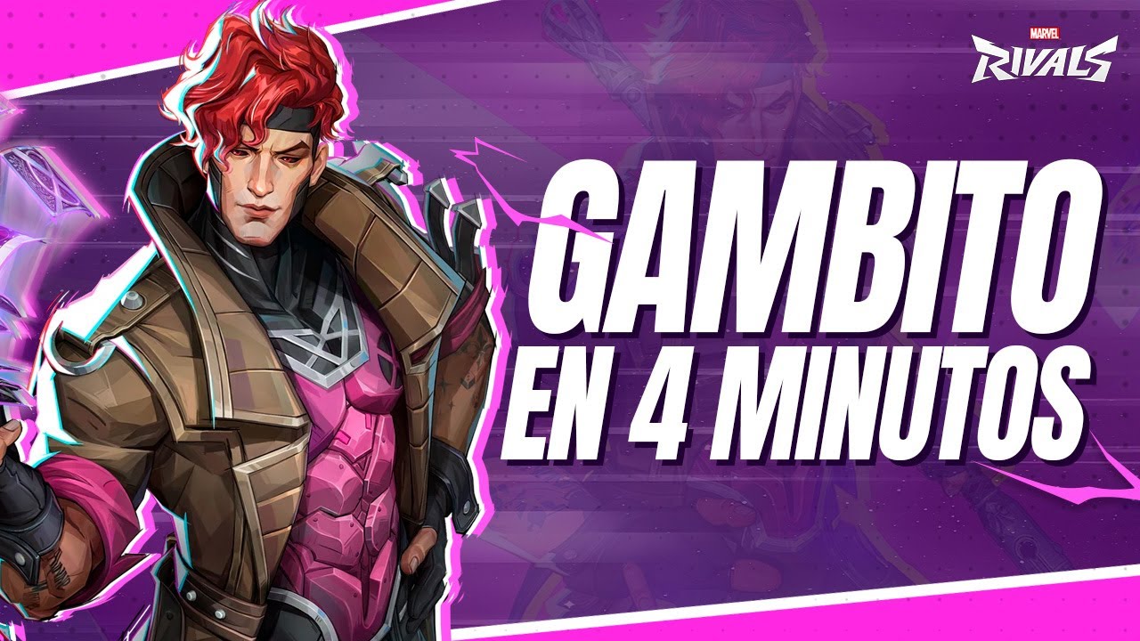 GAMBITO EN 4 MINUTOS | Gambito guía, Gambito tutorial - Marvel Rivals