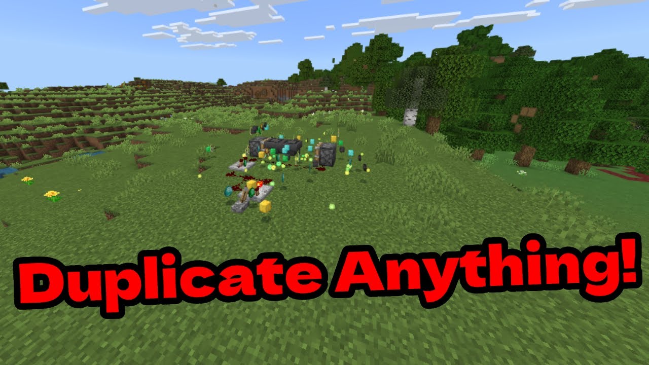 Самый простой баг с дублированием предметов в Minecraft Bedrock 1.21! (Простое руководство)