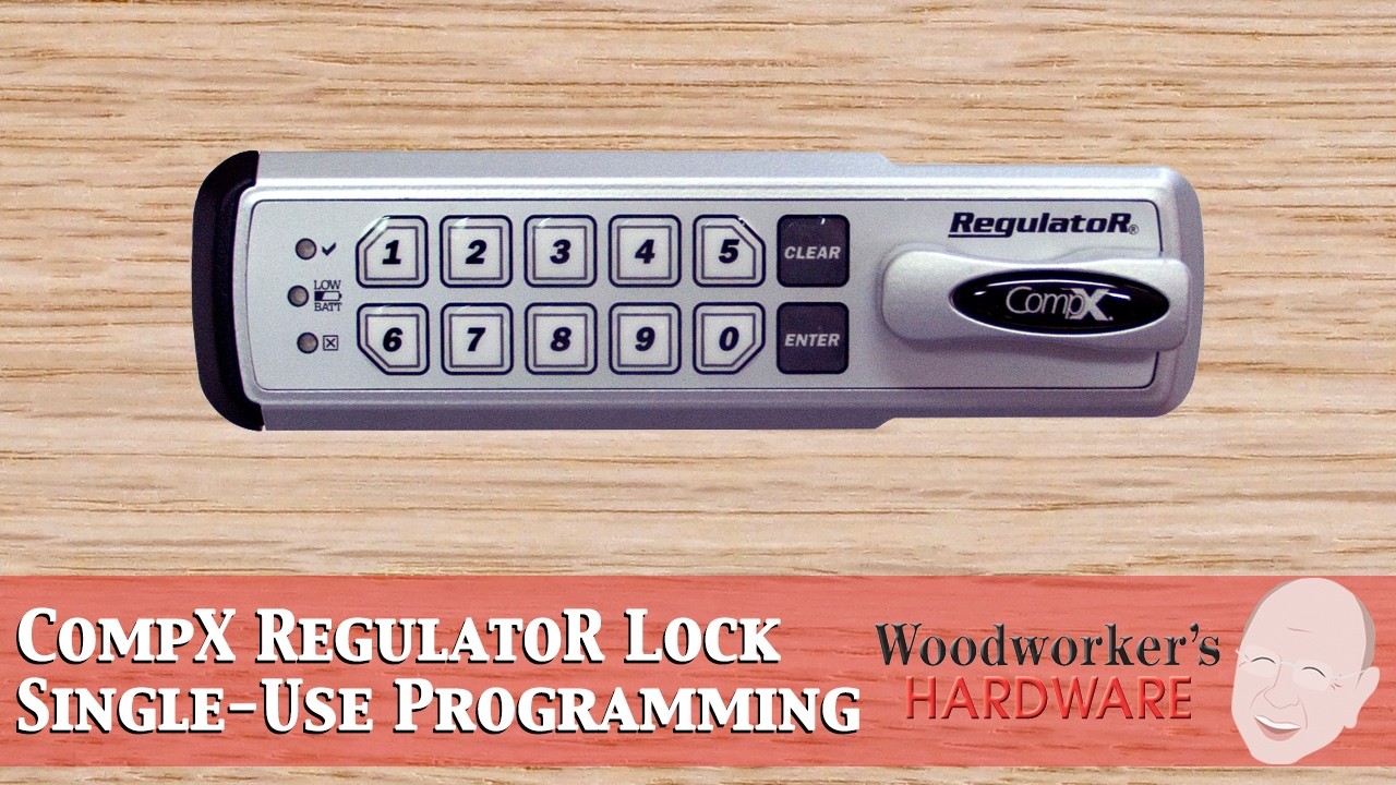 How to Program a CompX Regulator Lock for Single-Use Mode (Locker Mode Tutorial)