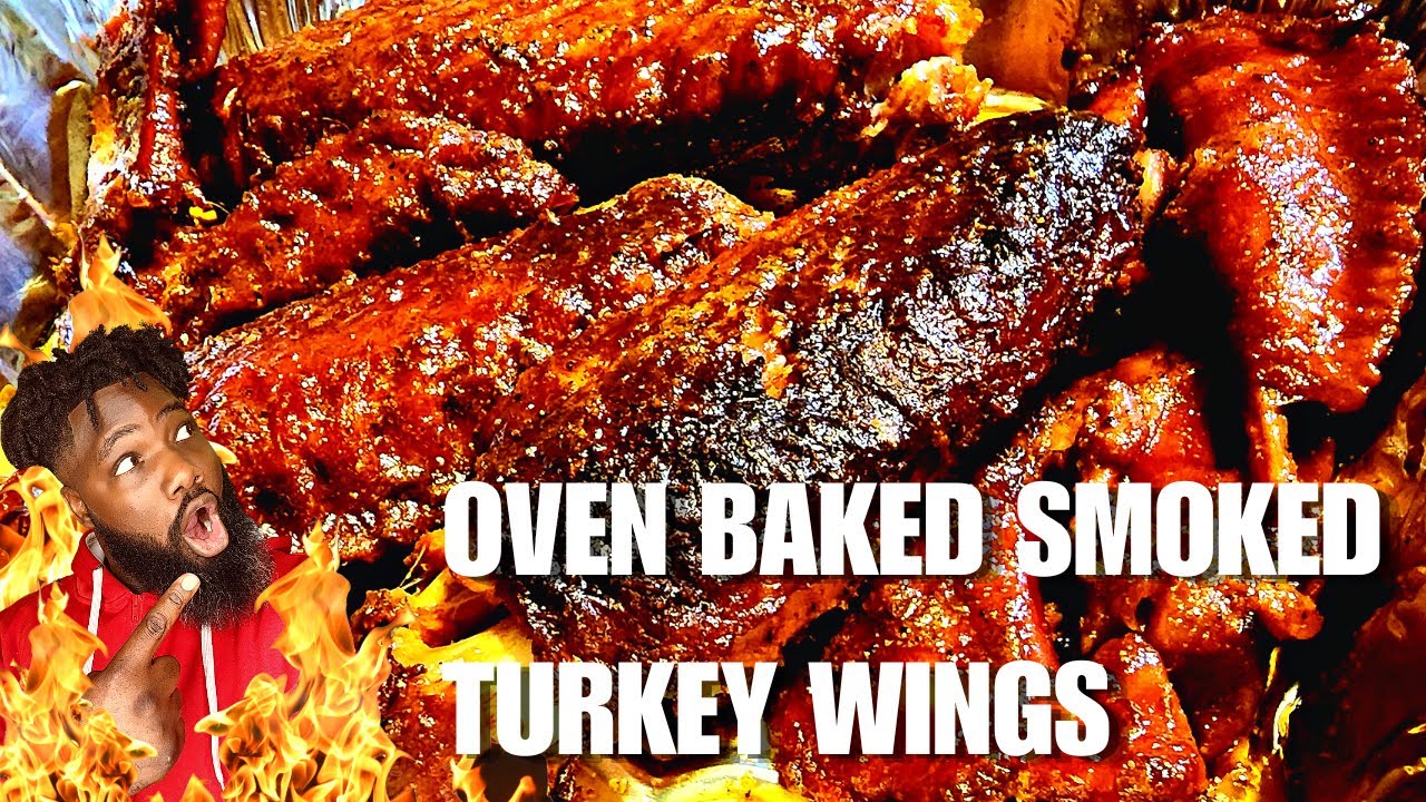 How to Make the BEST BAKED SMOKED TURKEY WINGS!!! (Houstoneats)