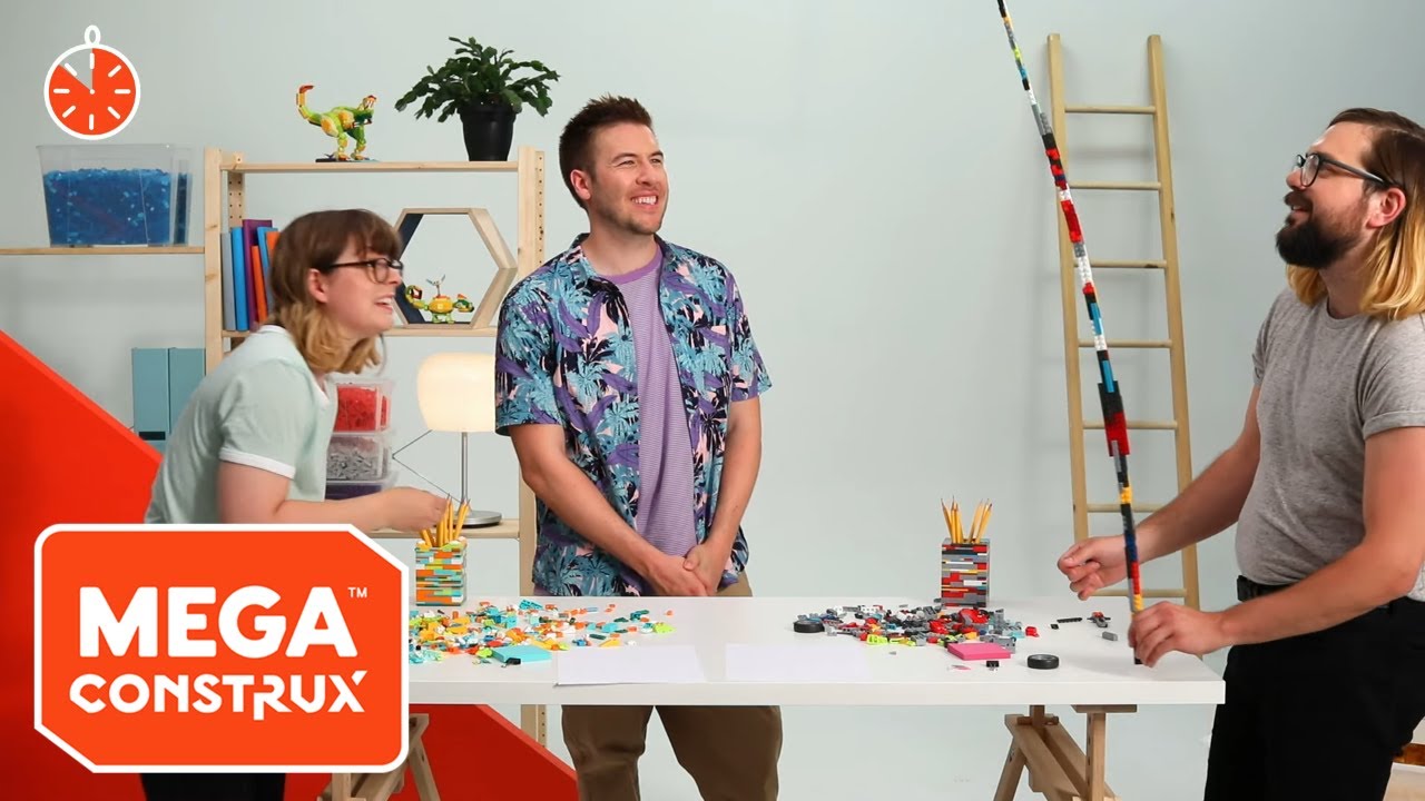 WORLD’S TALLEST PENCIL??? | Build Beyond Challenges: Inventions | Mega Construx