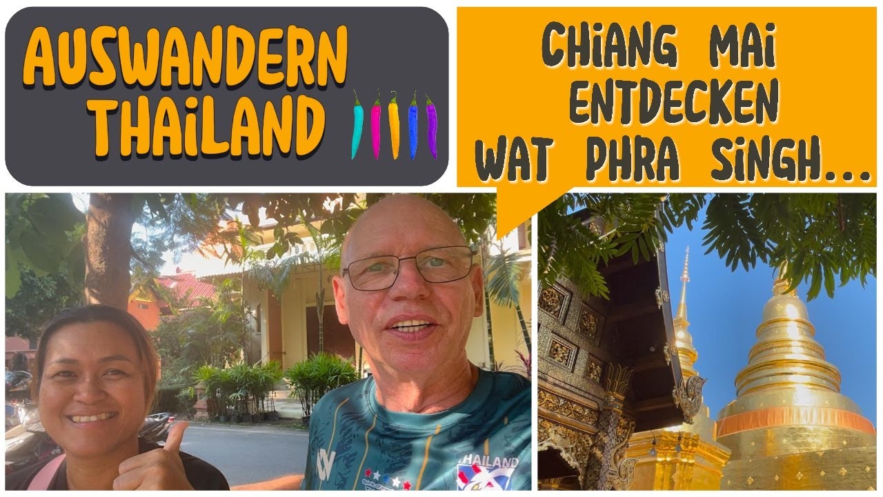 Chiang Mai entdecken I Wat Phra Singh 🌴🇹🇭 · Thailand I VLOG 67