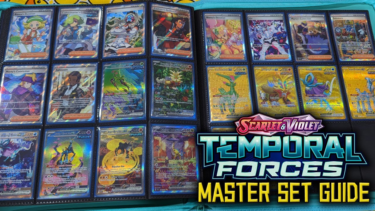 Pokemon Temporal Forces Master Set Guide - All Known Variants & Exclusives Included!