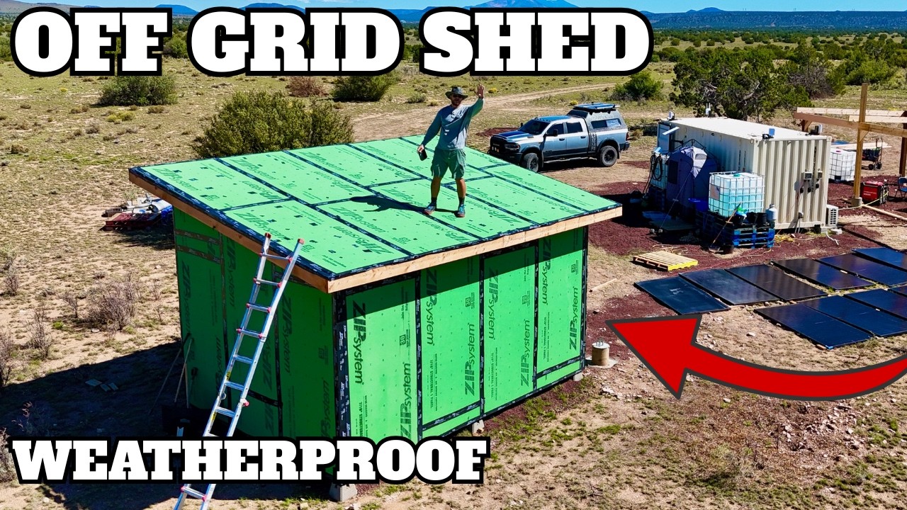 Автономная Аризона 🌵🔥 | Защита сарая от непогоды