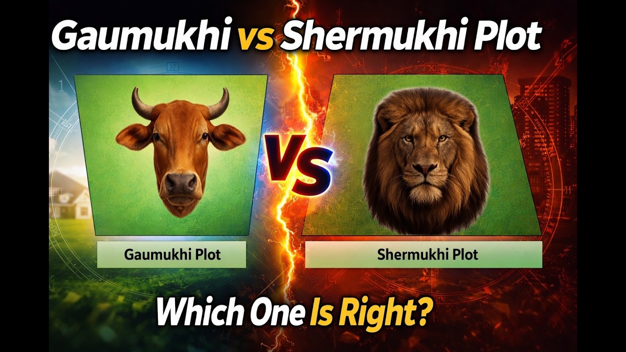 Gaumukhi vs Shermukhi Plot | घर या दुकान के लिए कौन सा सही? 90% लोग करते हैं ये गलती