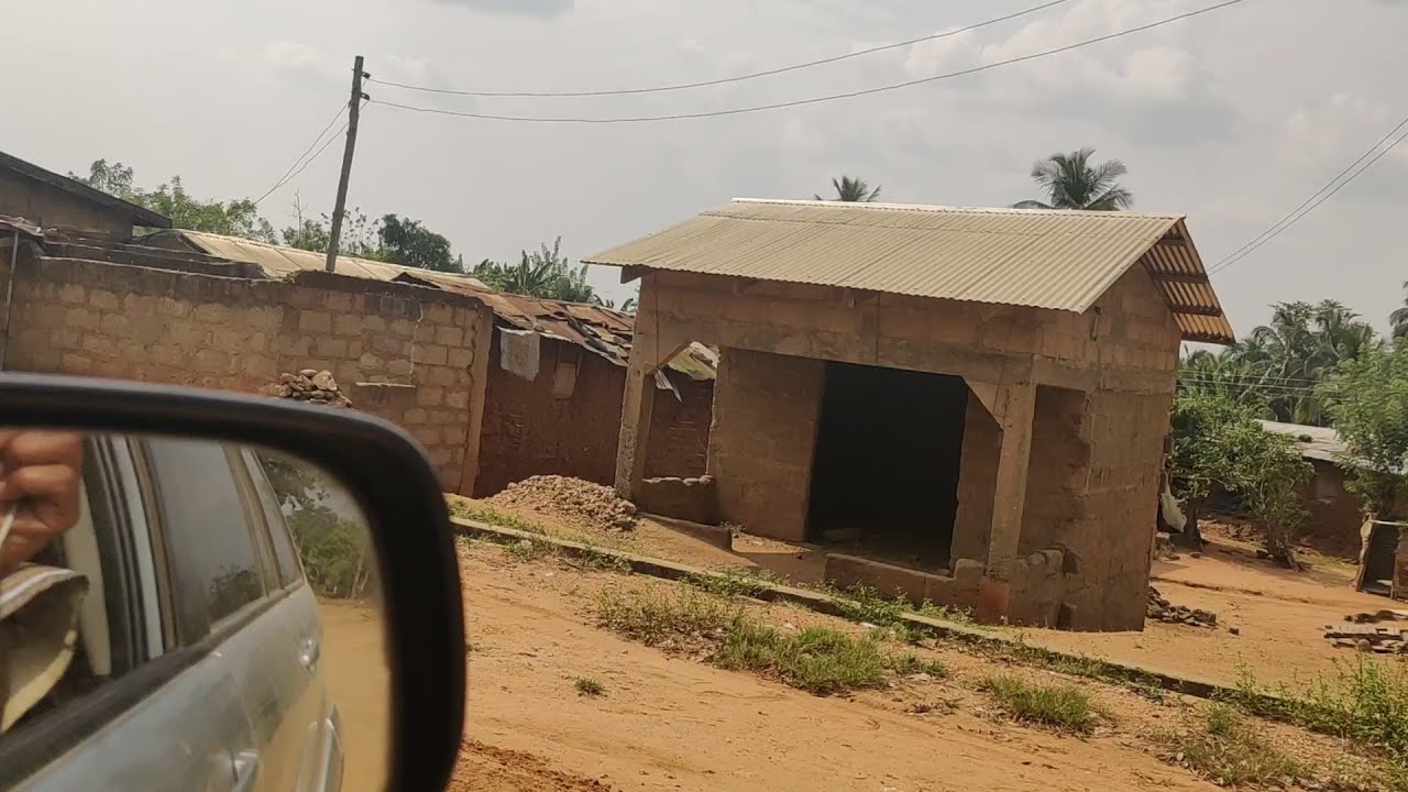 Taste of Ghana || (streets of Mangoase village)