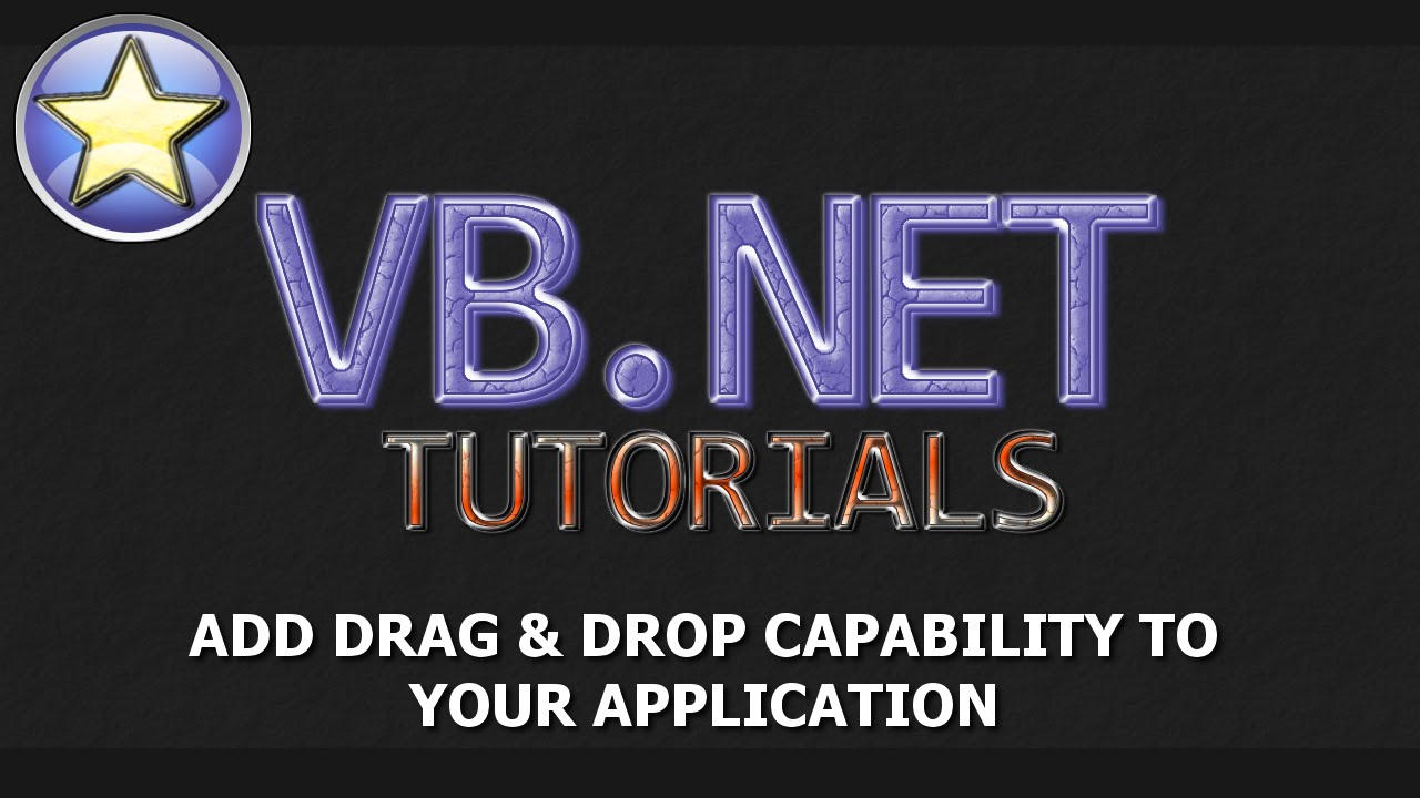 Учебное пособие по VB.NET — Перетаскивание