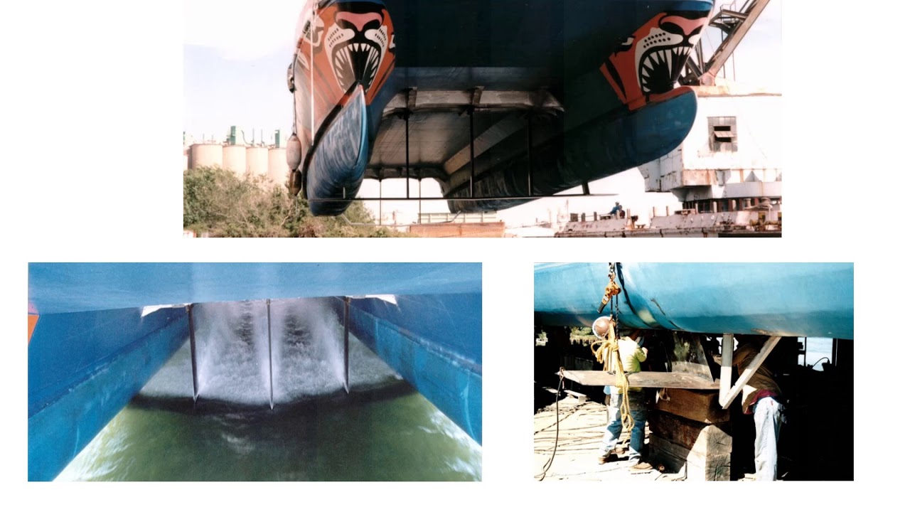 HYDROFOIL -- Professor Gunter Hoppe, Foil Assisted Ship Development (HYSUCAT) -- Hydrofoil