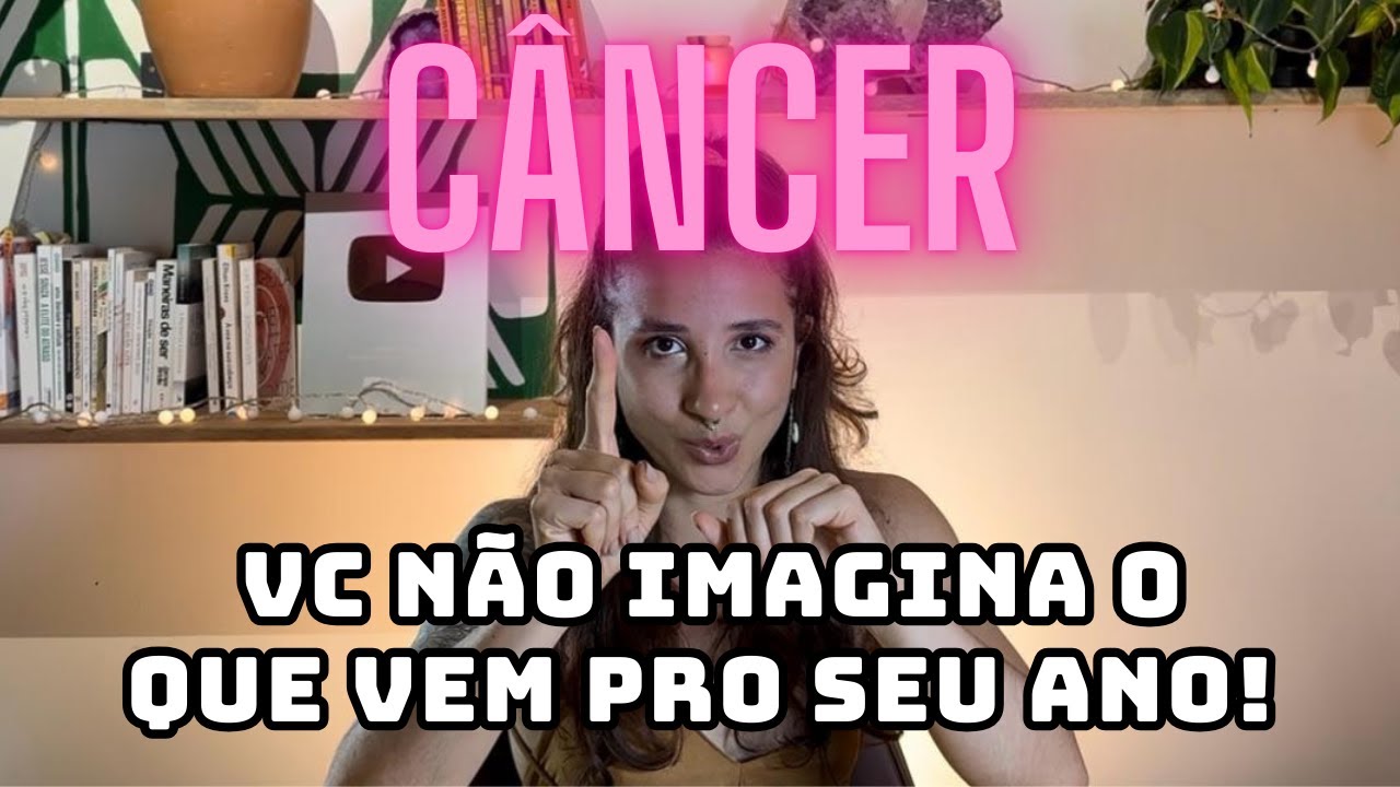CÂNCER♋️2025🍀UMA NOVA VIDA! VC NÃO IMAGINA O QUE VEM PRO SEU ANO😱SEGURA!!!