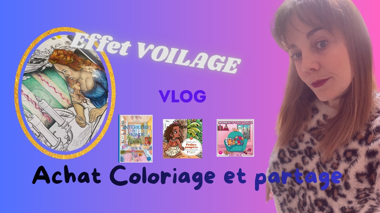 Coloriage cosy & papotage | Vlog créatif ambiance bois & voilage | Moment calme