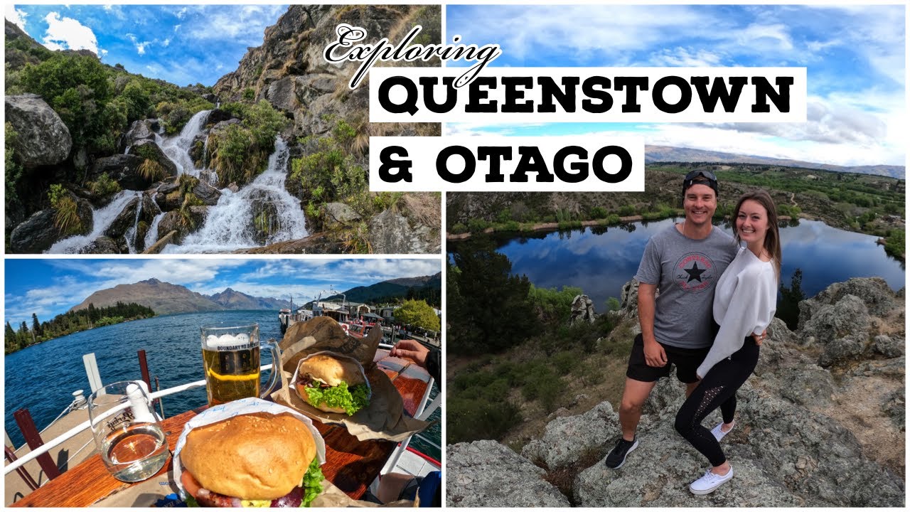 Queenstown & Otago Vlog, South Island New Zealand | Ft. Onsen, Zipline, Parasailing - Charly & Emil