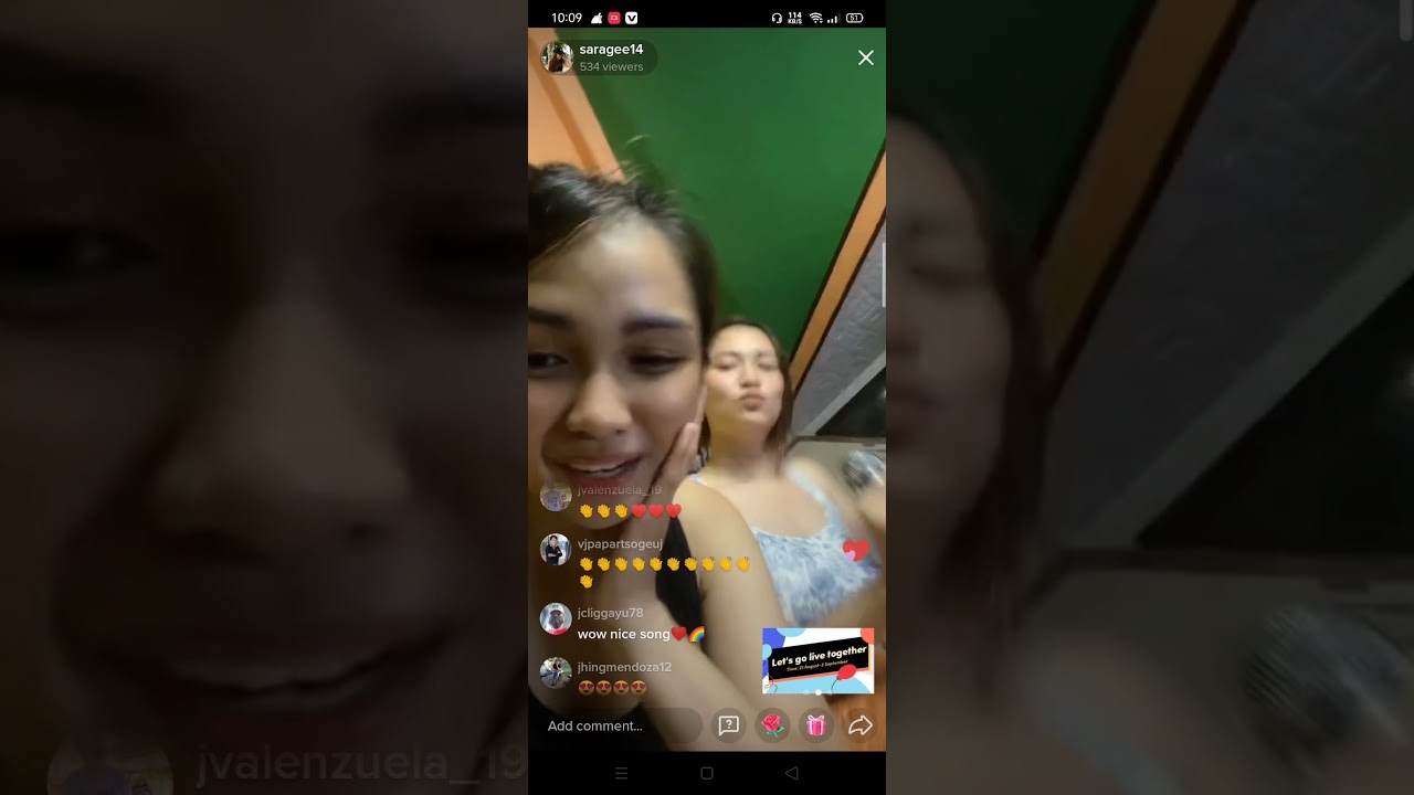 Team Tarah TikTok Live #TeamTarah #SarahGarcia #TanchellieLobete  #LoveWins