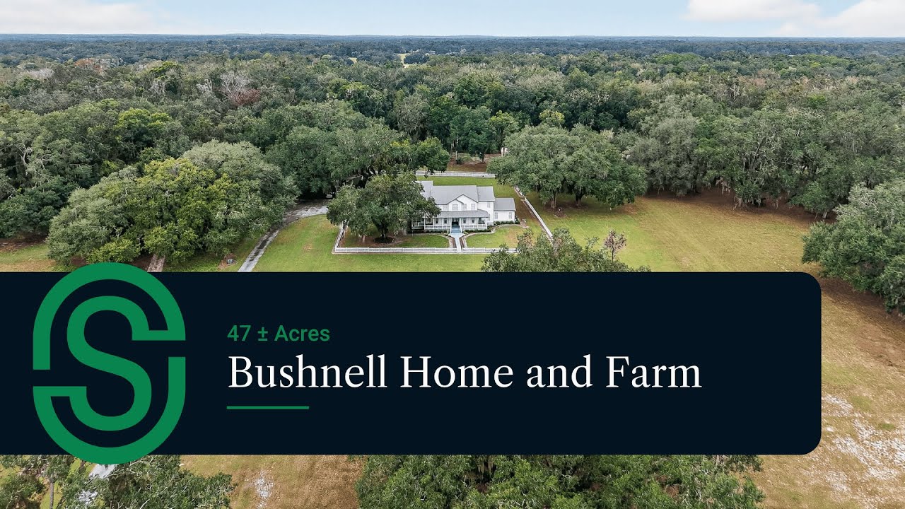 47&plusmn; Acres with Custom Home & Office Building in Bushnell, Florida