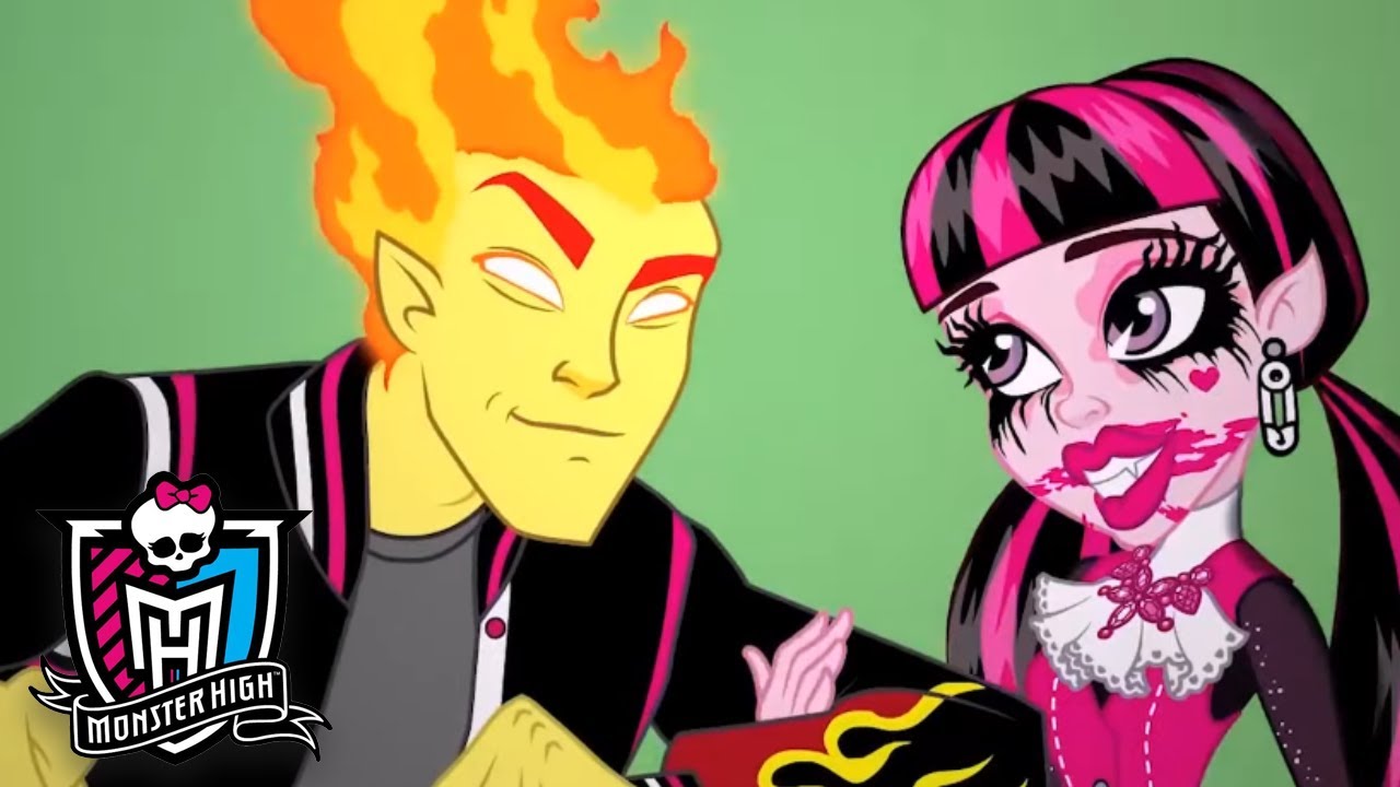 Monster High&trade; 💖 Valentine's Day Special! 💖 The Hot Boy 💖 Cartoons for Kids