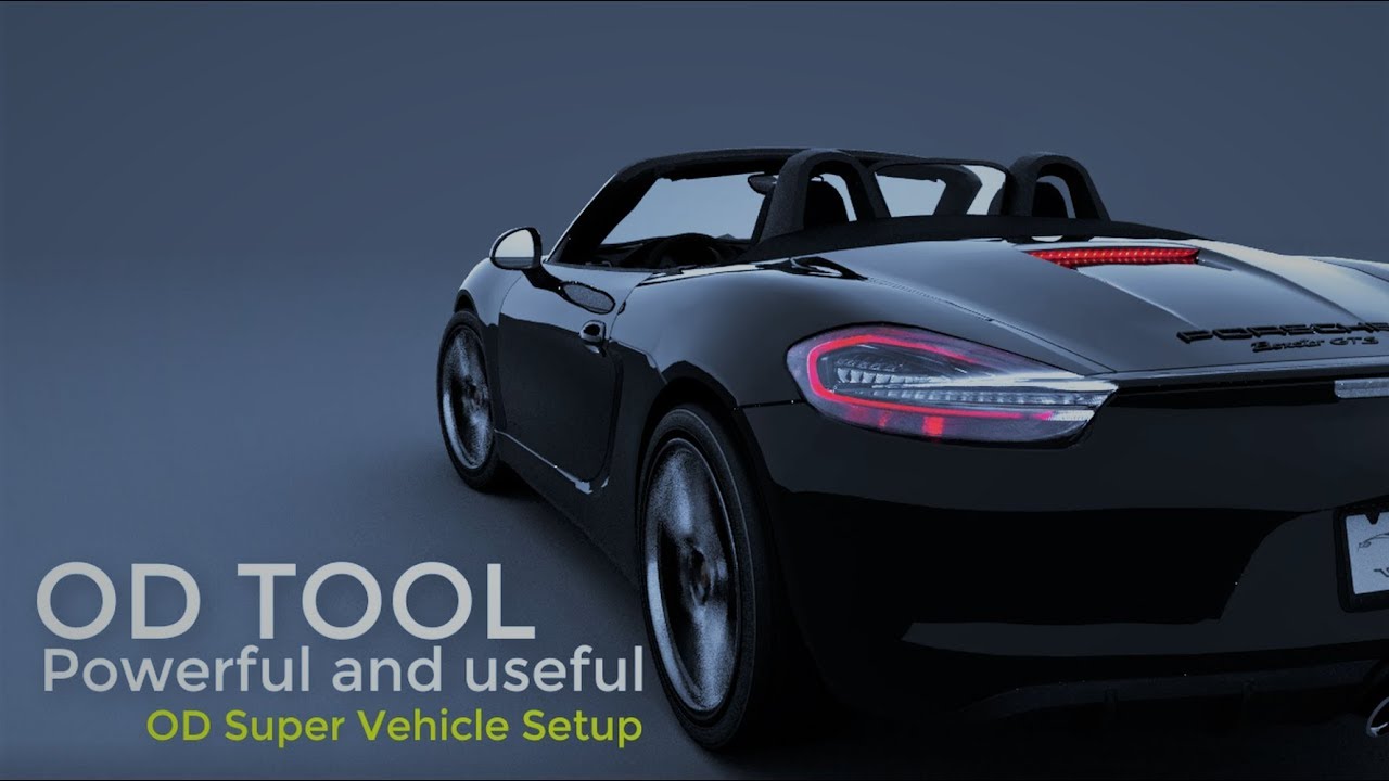 LightWave 2018 OD Super Vehicle Setup