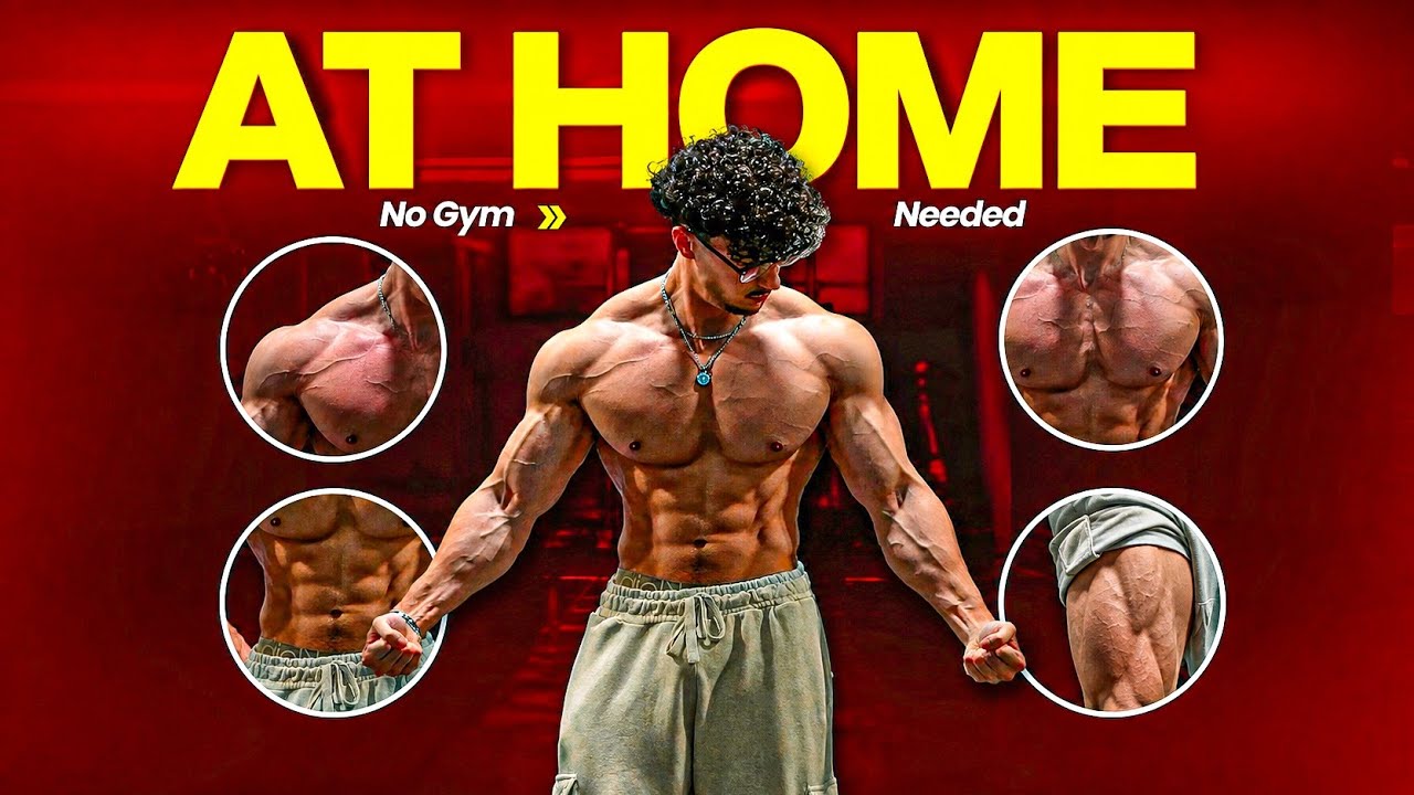 Build body at home fast (easy tips) | full home workout plan for beginners💪