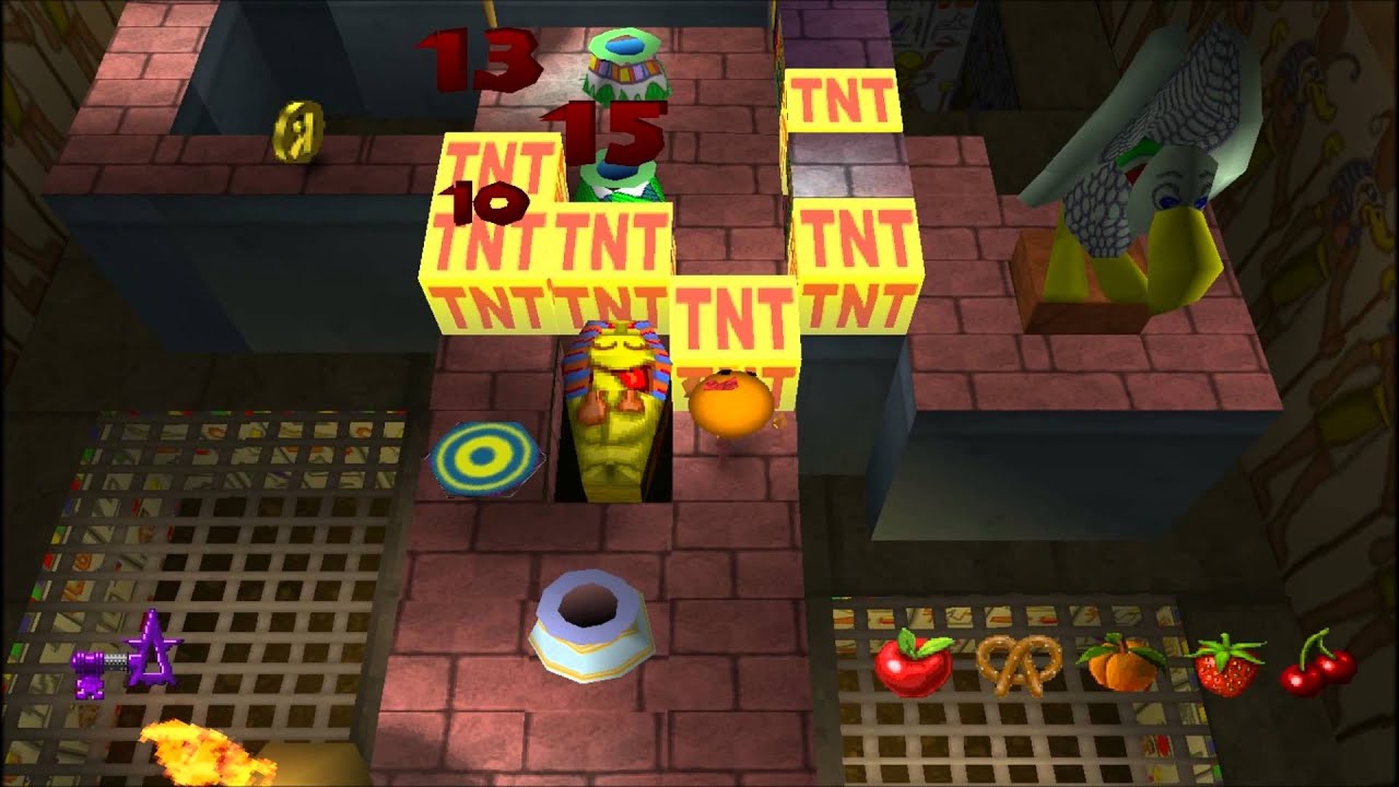 PSX Ms Pac Man Maze Madness Level 2 (Revisit)