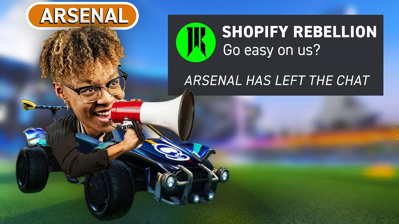 Arsenal Didn't Go Easy... (SSG Rocket League Comms vs Shopify) | RLCS Fall Open Swiss