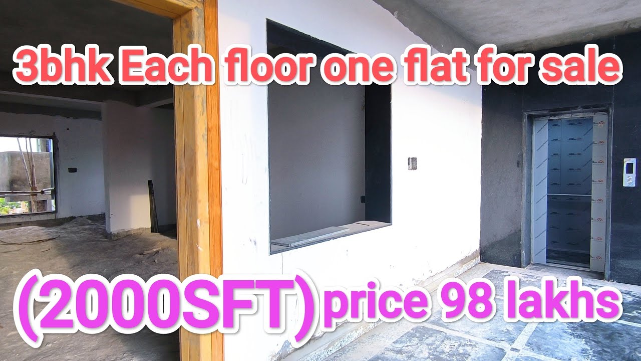 3bhk each floor one flat for sale Manikonda (2000 sft)