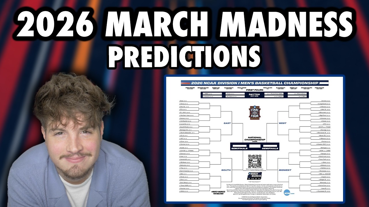 Прогнозы на турнирную сетку March Madness 2026 года