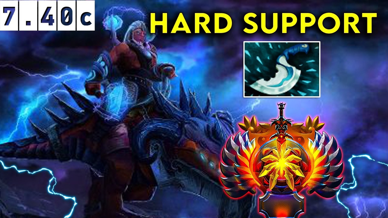 Disruptor Immortal Hard Support - Dota 2 Patch 7.40C Pro Pub Gameplay
