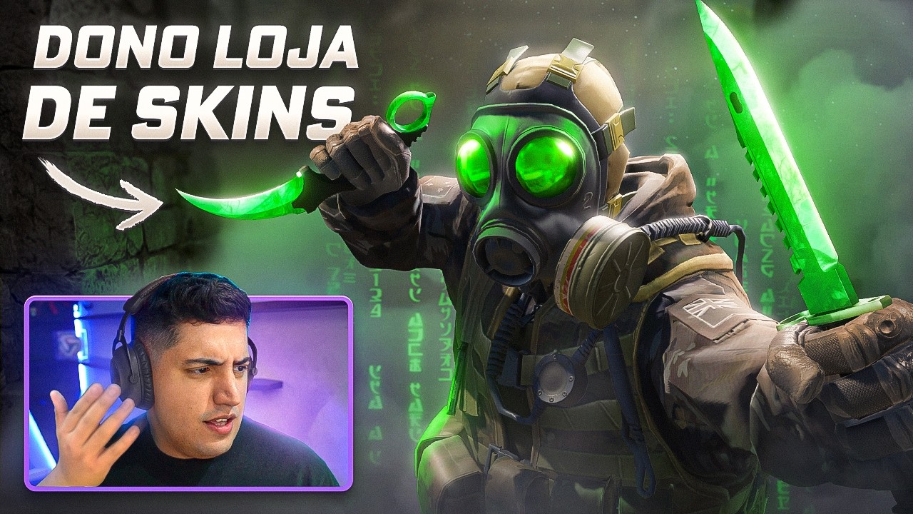 cara, você é uma vergonha pra comunidade... DONO DE LOJA DE SKINS XITANDO NO MODO PREMIERE DO CS 2
