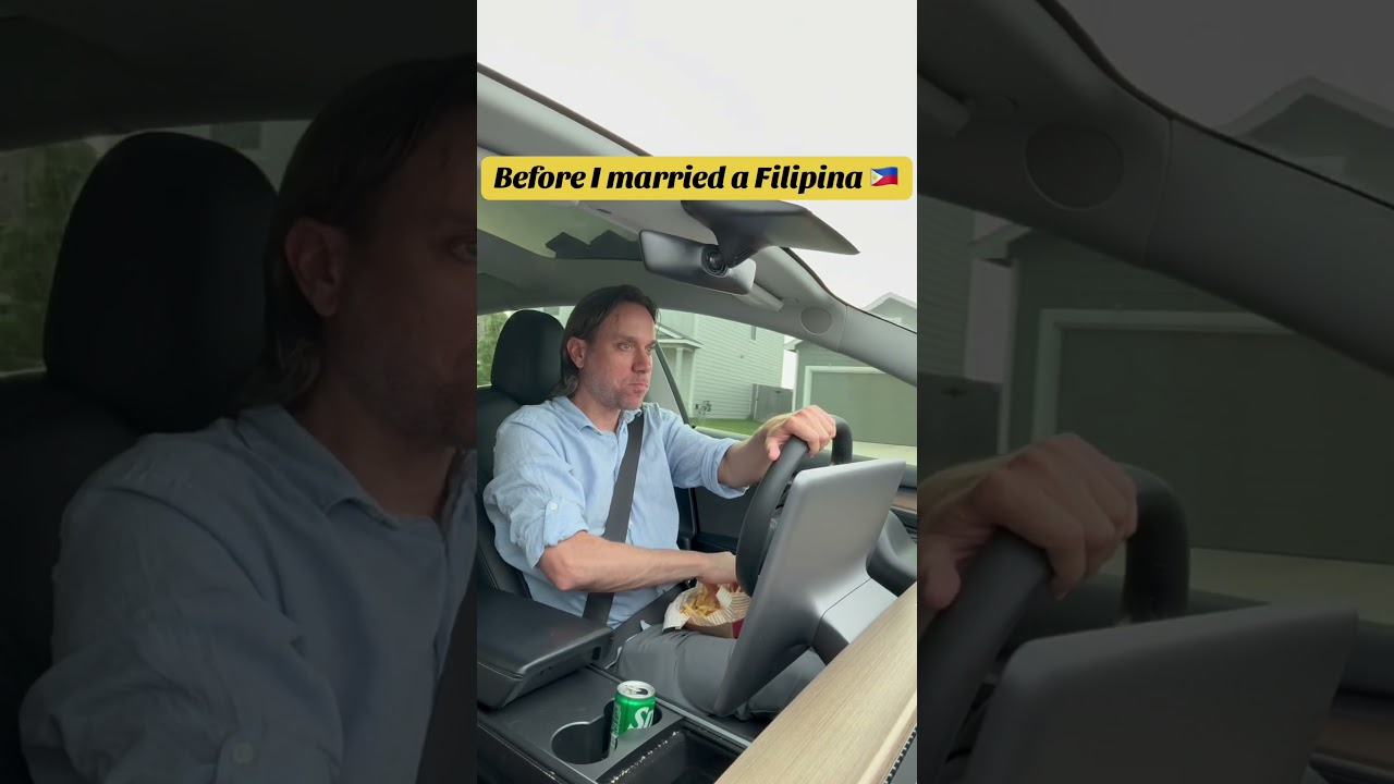 Before and after married a Filipina🇵🇭#filipina  #filipinofood #couple #beforeandafter  #funny