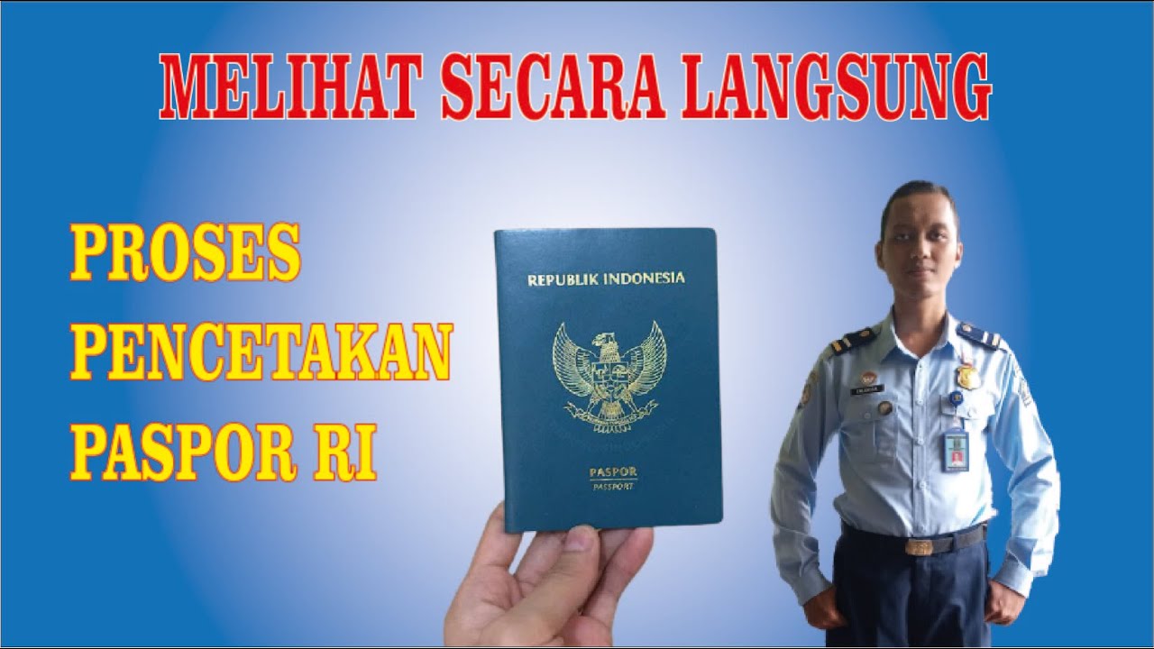 PROSES PENERBITAN PASPOR MULAI ALUR ALOKASI HINGGA PENCETAKAN - Part 2