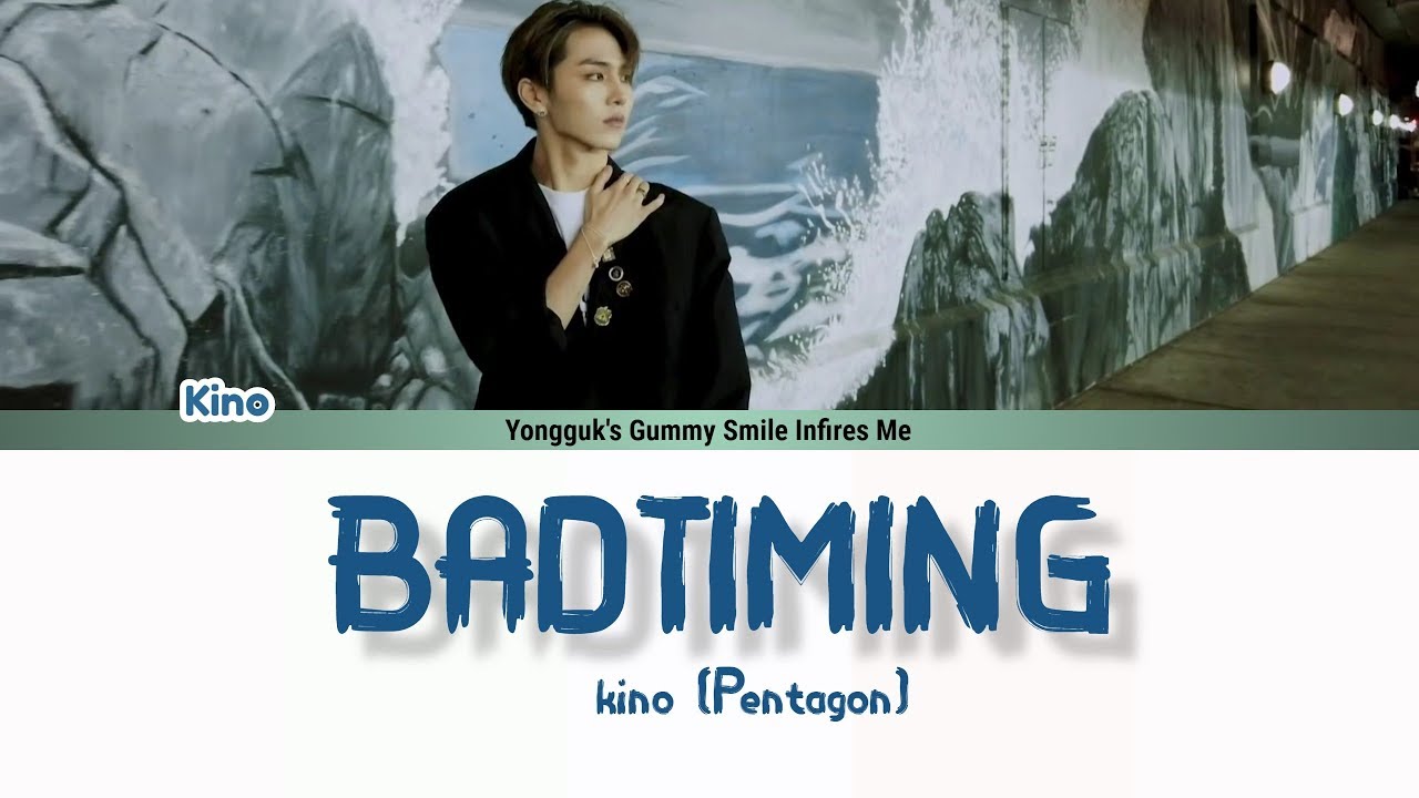 KINO (키노) - BADTIMING COLOR CODED LYRICS (HAN|ROM|ENG)