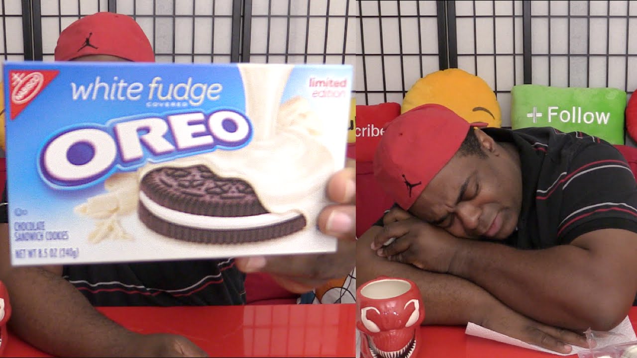 WHITE FUDGE OREO TASTE TEST!