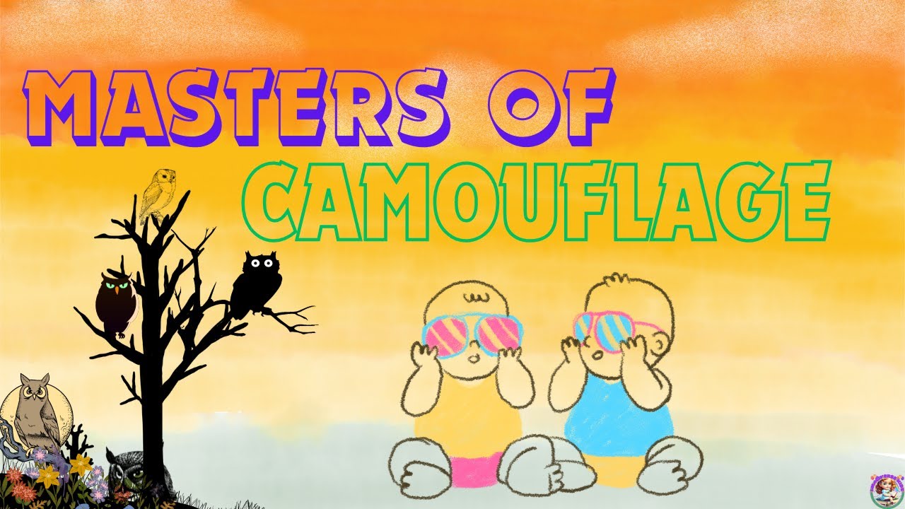 Mastеrs Of Camouflagе/Animal Adaptation/#nature /#educationalcontent/#kidslearning 🎓🦉