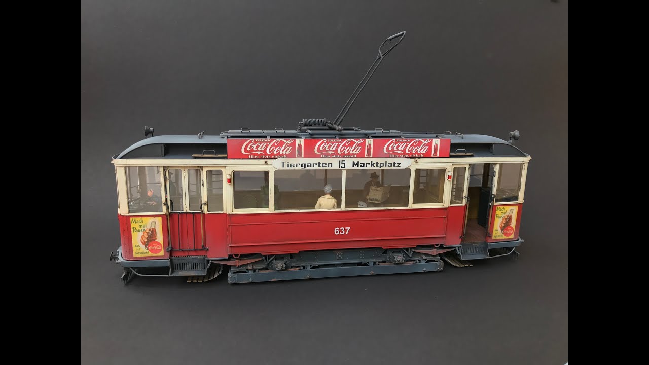 Tram MiniArt, 1/35 Scale Model