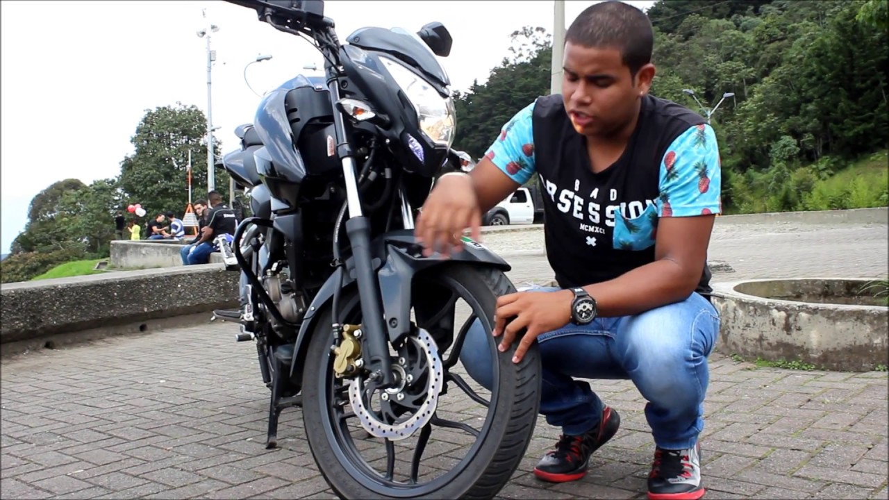 Pulsar Ns 150 (2017) - Prueba de Manejo y Top Speed (136 Km/h)