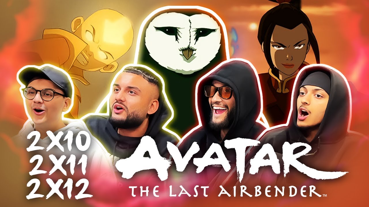 BROTHERS watch AVATAR: The Last Airbender 2x10 - 2x12 | FIRST TIME REACTION