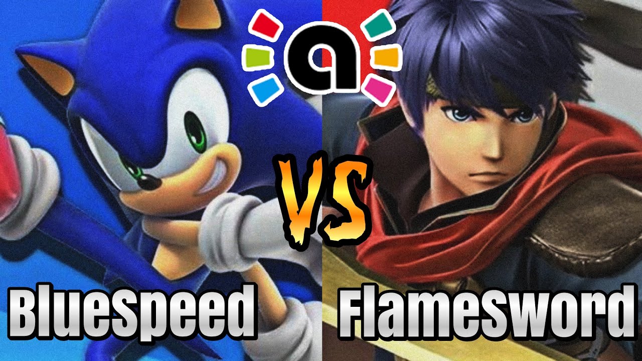 Smash Ultimate Amiibo: BlueSpeed (Sonic) vs FlameSword (Ike) | AFL - S1