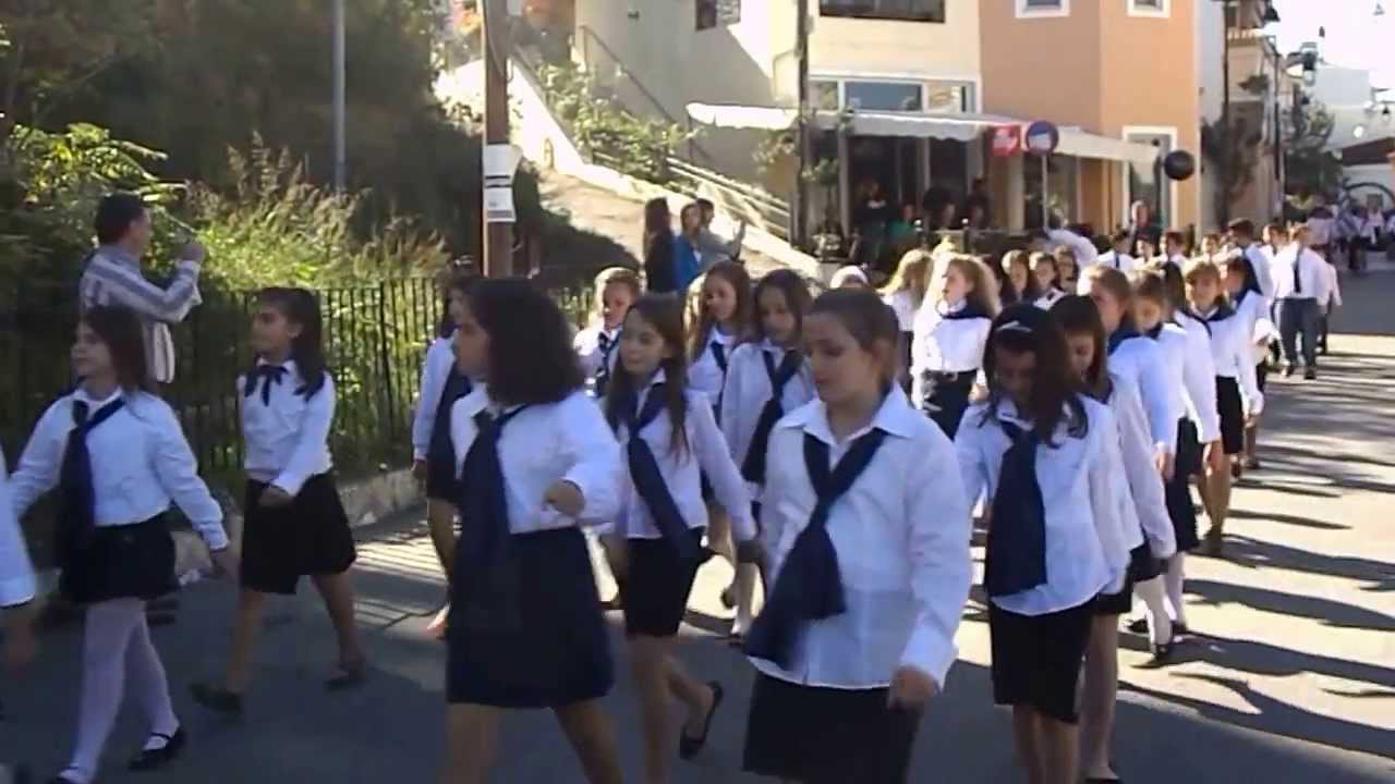 Παρέλαση 28ης Οκτωβρίου 2013 στα Μακρίσια Ολυμπίας