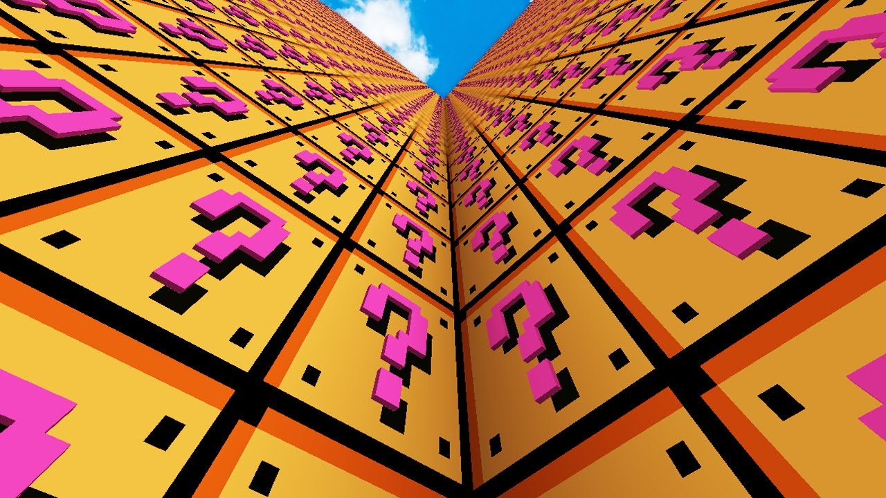 Minecraft 1V1V1V1 MARIO LUCKY BLOCK WALLS! | (Minecraft Modded Minigame) | JeromeASF