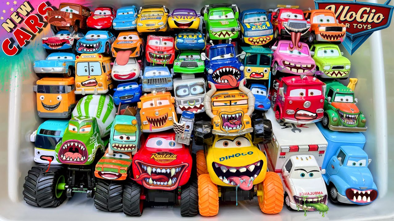 Disney Pixar Cars Unboxing Review | Lightning McQueen, Tow Mater, Doc Hudson, Sally Carrera, Cruz