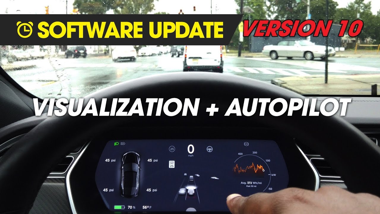 Tesla V10 - Autopilot & Visualization Deep Dive
