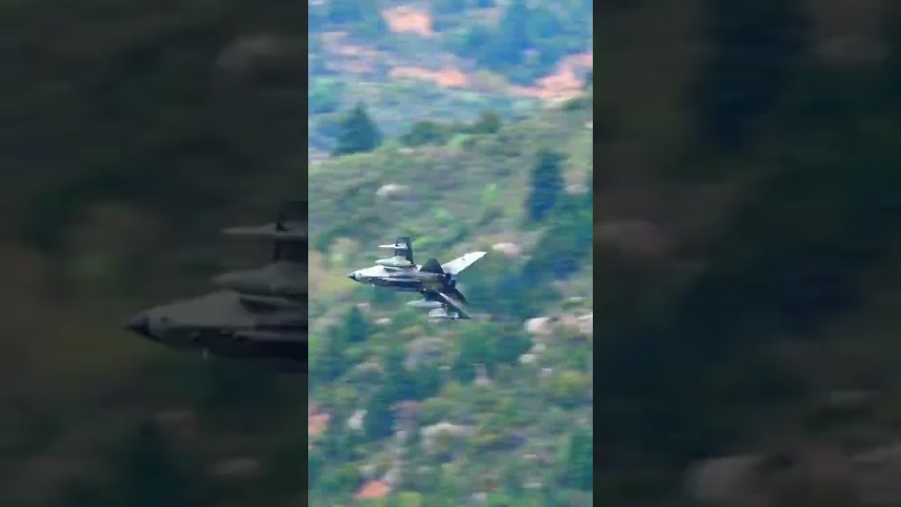ITAF Tornado low flying