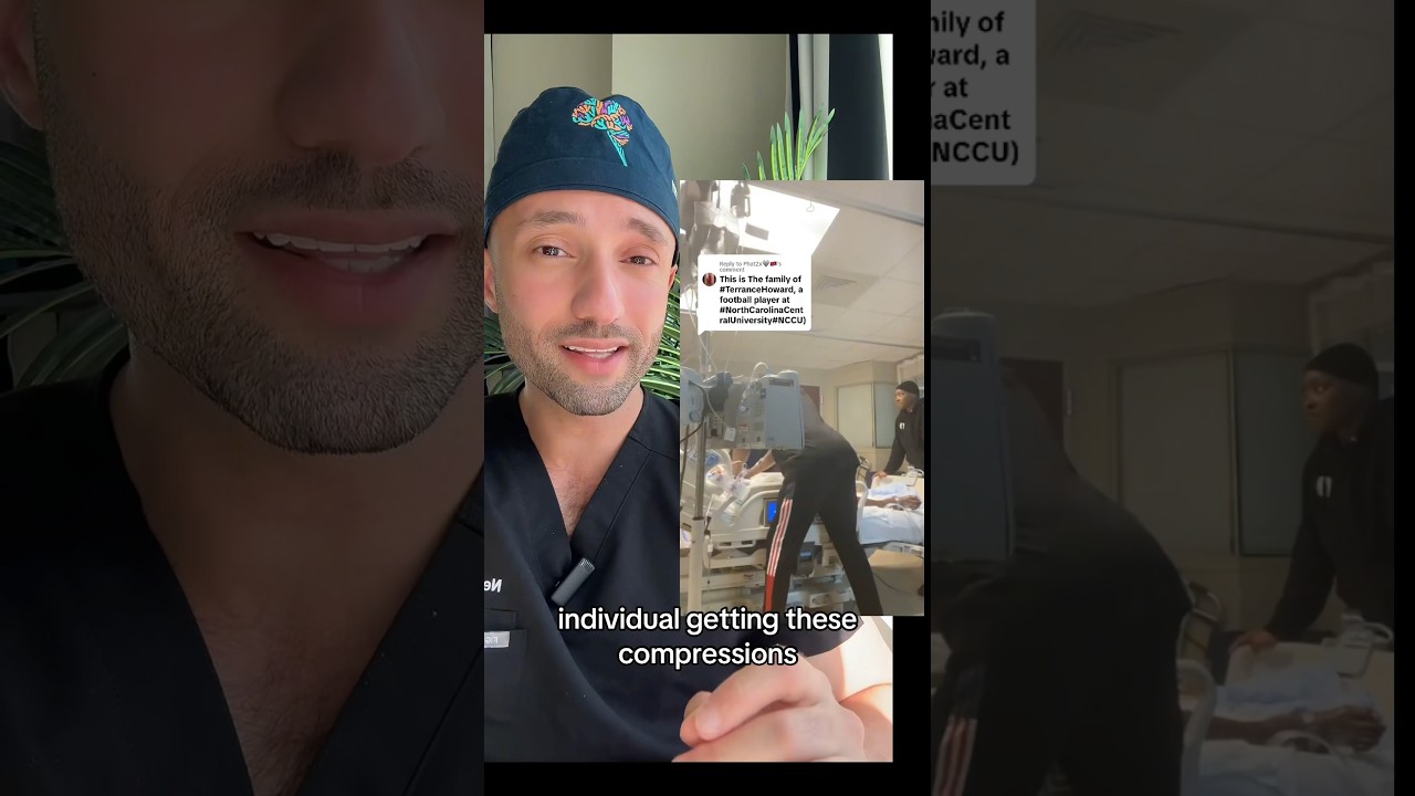 Parents took turns on chest compressions. #medical #doctor #medtok #terrancehoward #ethical