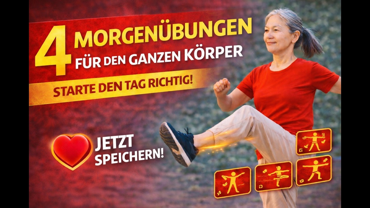 4 Morgenübungen nach dem Aufstehen – Ganzkörper aktivieren & Energie für den ganzen Tag