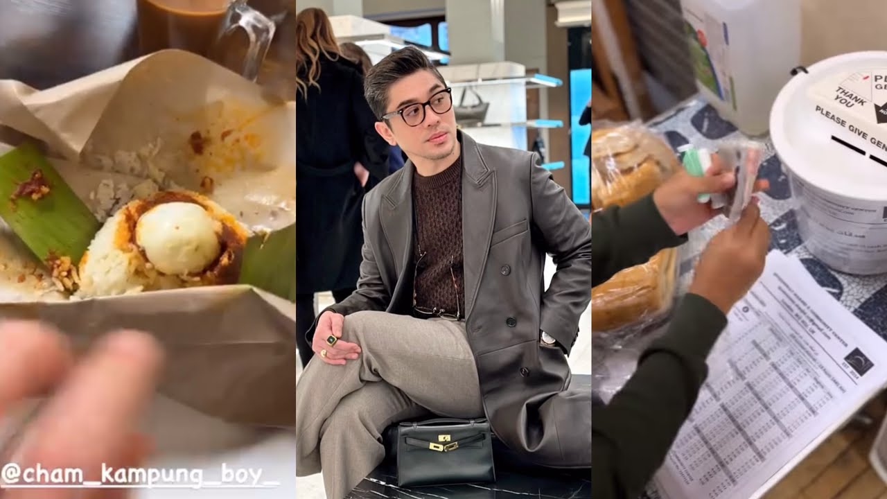 Dato’Rizalman,Tejumpa Kedai orang Malaysia di London sedap nasi lemak Dia 👍