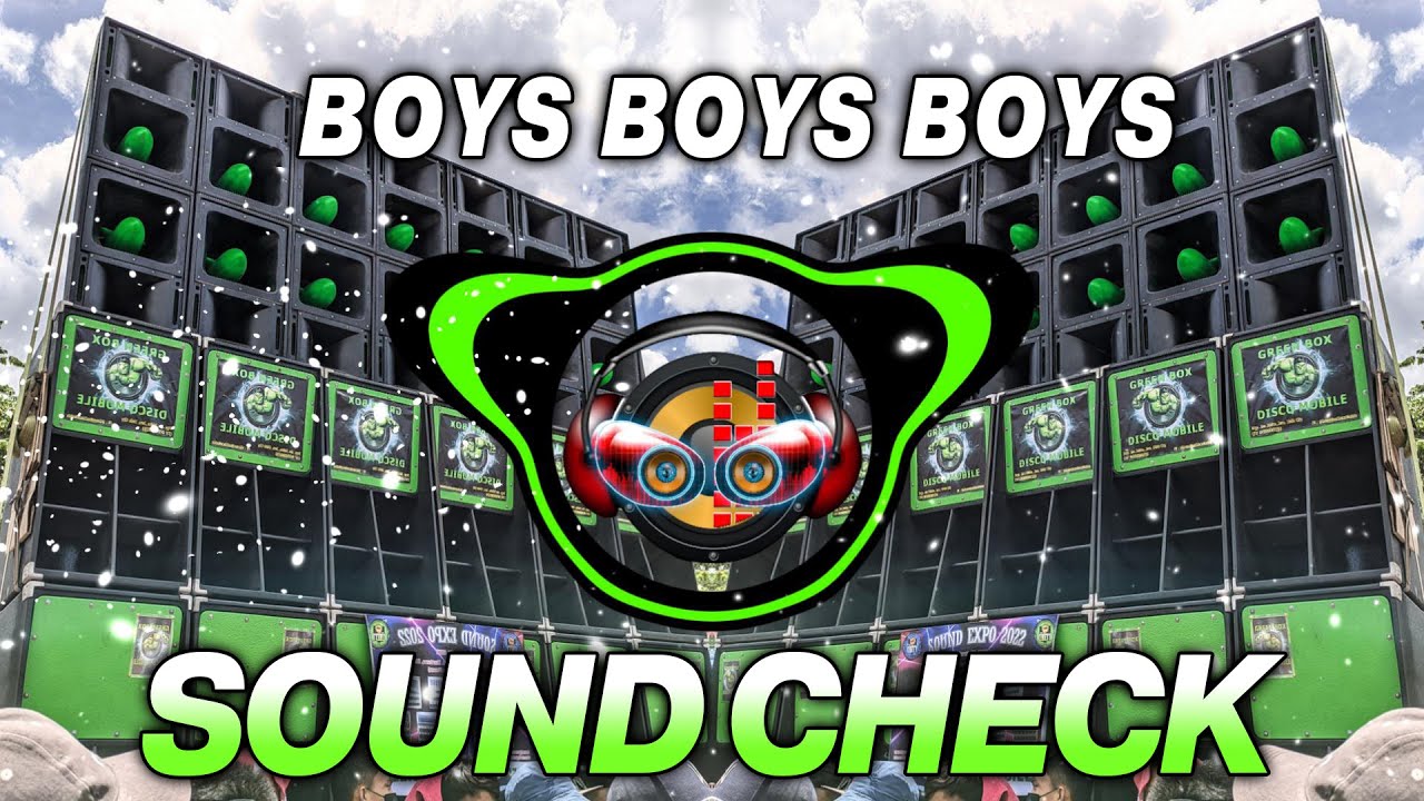 BOYS BOYS BOYS - Саундчек 80-х | Sound AdiksMix