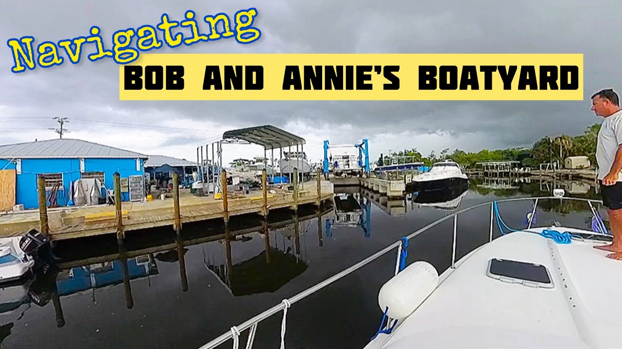 Boating to Bob and Annie’s Boatyard in St James City