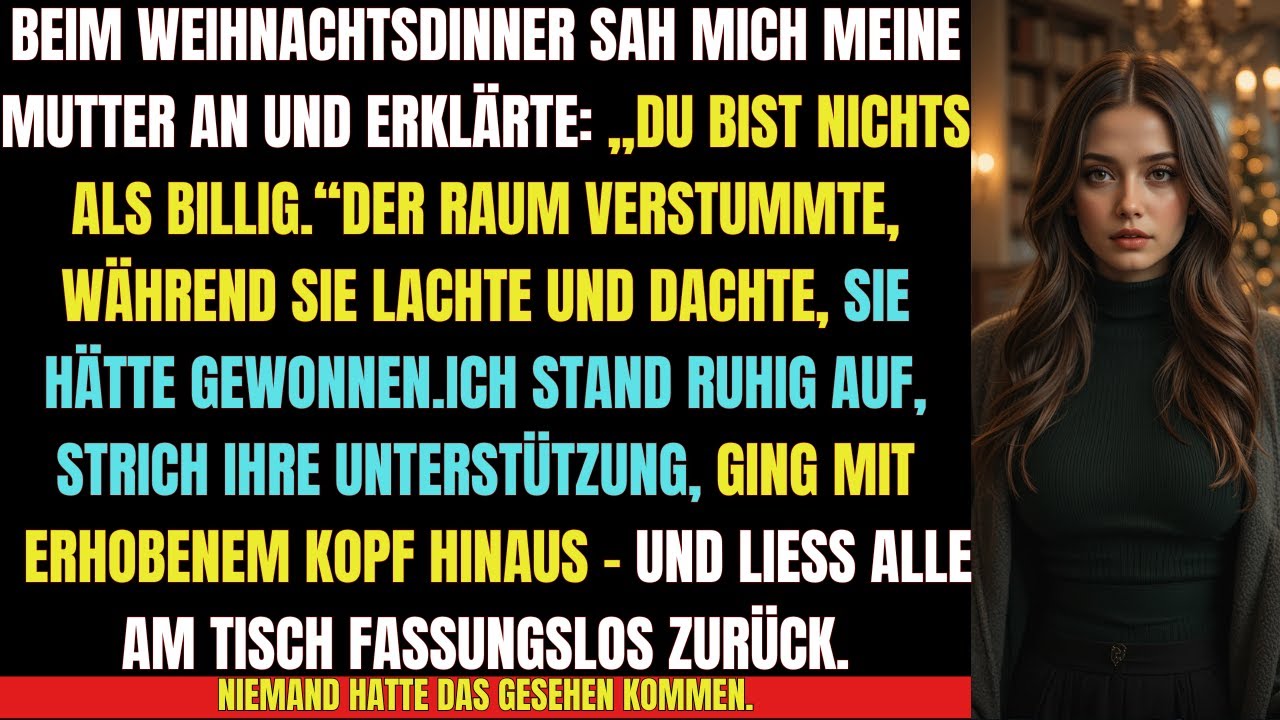 ✅ „Meine Mutter nannte mich billig vor allen… da enthüllte ich ihr 240.000-Dollar-Geheimnis.“