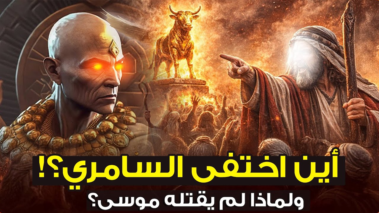 اين اختفى السامرى وهل ما زال حيا الى الان وهل هو المسيح الدجال؟ قصة سيدنا موسى