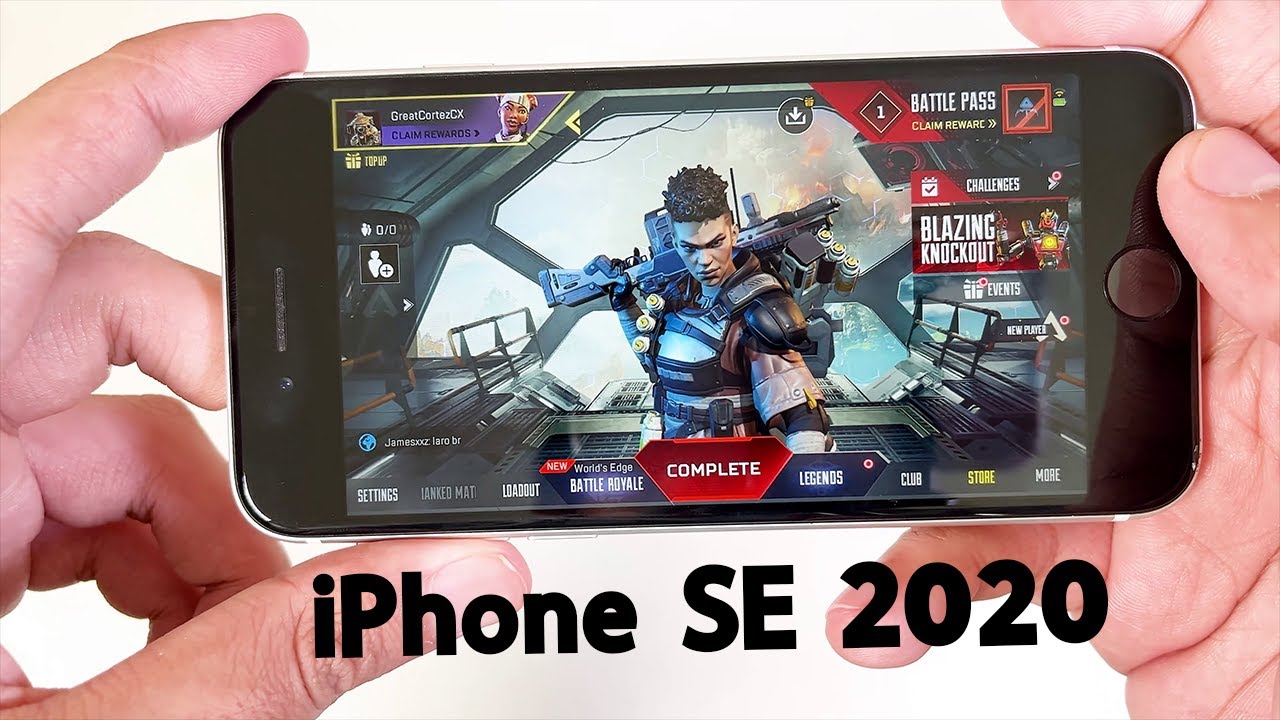 iPhone SE 2020 Apex Legends Mobile Gameplay - Highest Graphic Settings